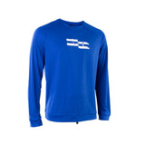 ION Wetshirt LS men 2025 royalblau Langarm mit weißem Logo Vorderansicht