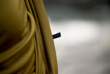 ION Wetshirt LS Herren 2025 in Olive-Gelb, Langarm-Neoprenshirt aus Neoprenmaterial, Detailansicht Seitenprofil