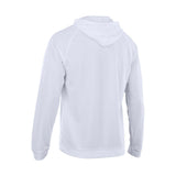 ION Wetshirt Hood Langarm Herren 2026 weiß mit Kapuze, Rückansicht