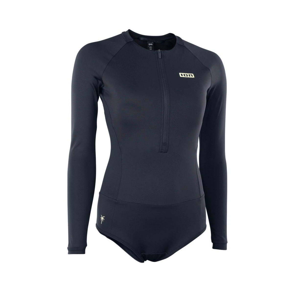 ION Bottom Swimsuit LS Damen 2024, dunkelblau, Neopren mit Reißverschluss, Frontansicht