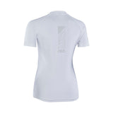 ION Rashguard SS Damen 2024 weiß Kurzarm UV-Schutz Rückansicht