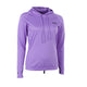 ION Wetshirt Hood LS Damen 2025 lila Langarm-Neopren-Hoodie Frontansicht