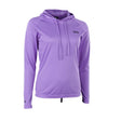 ION Wetshirt Hood LS Damen 2025 lila Langarm-Neopren-Hoodie Frontansicht
