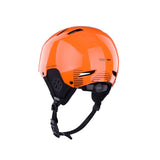 ION Slash Amp 2026 Helm Orange-Schwarz mit Kinnpolster und Riemen, Frontalansicht