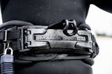 ION Spectre 2 2026 Trapez Kite Waist Harness schwarz, Detailansicht Verschluss und Befestigung