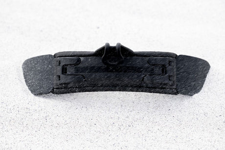 ION Spectre 2 2026 Kiteboard Fusionsbox schwarz, Draufsicht auf Bindungsplattform mit Neopren-Pads