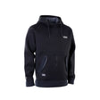 ION Neo Hoody Reversible 2026 Kapuzenpullover in Schwarz, Frontalansicht mit Kapuze und Taschen