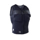 ION Vector Vest Select Front Zip 2026 in Dunkelblau mit Frontreißverschluss, Frontalansicht