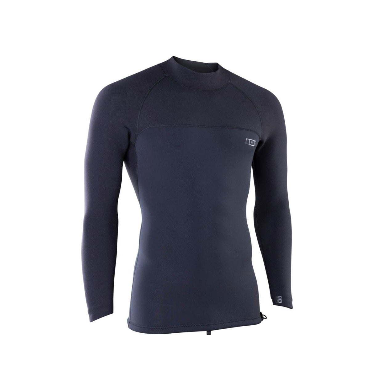 ION Neo Top 2/2 LS men Neopren-Shirt dunkelblau Frontansicht