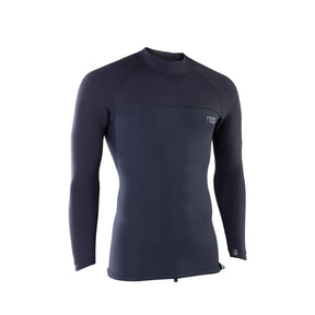 ION Neo Top 2/2 LS men Neopren-Shirt dunkelblau Frontansicht