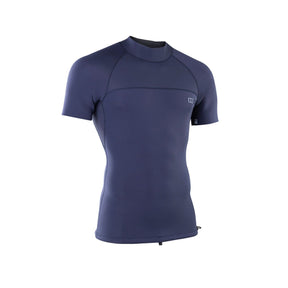 ION Neo Top 2024 Damen Kurzarm Neopren Shirt in Dunkelblau, Frontansicht