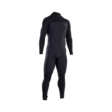 ION Seek Amp 6/5 Back Zip Herren Neoprenanzug schwarz, Frontansicht, Ganzkörper-Wetsuit mit langem Arm und Rückenreißverschluss
