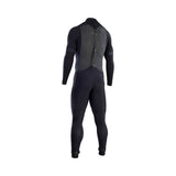 ION Seek Amp 5/4 Back Zip Neoprenanzug in Schwarz, Rückansicht, Ganzkörper-Wetsuit mit Rückenreißverschluss