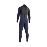 ION Seek Amp 5/4 Back Zip Neoprenanzug in Dunkelblau, Rückenreißverschluss, Rückansicht