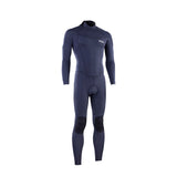 ION Element 4/3 Back Zip Neoprenanzug dunkelblau, Frontansicht, Ganzkörper-Wetsuit mit Rückenreißverschluss
