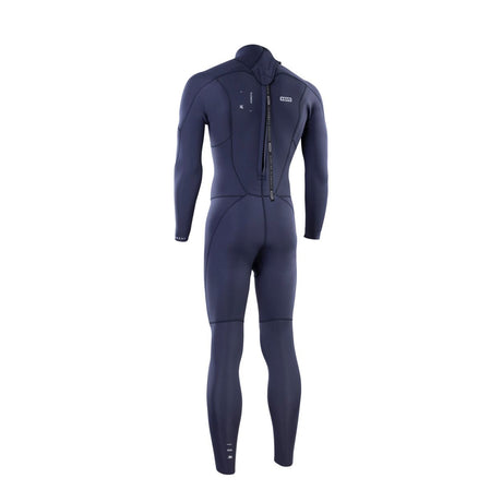 ION Element 3/2 Back Zip Neoprenanzug dunkelblau, Rückansicht, Herrenanzug mit Rückenreißverschluss
