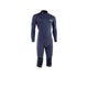 ION Element 4/3 Overknee LS Back Zip Neoprenanzug in Dunkelblau, Frontansicht des langärmeligen Tauchanzugs mit Rückreißverschluss
