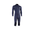 ION Element 4/3 Overknee LS Back Zip Neoprenanzug in Dunkelblau, Frontansicht des langärmeligen Tauchanzugs mit Rückreißverschluss