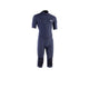 ION Element 3/2 Overknee Neoprenanzug navy mit Rückenreißverschluss, Kurzarm, Frontalansicht