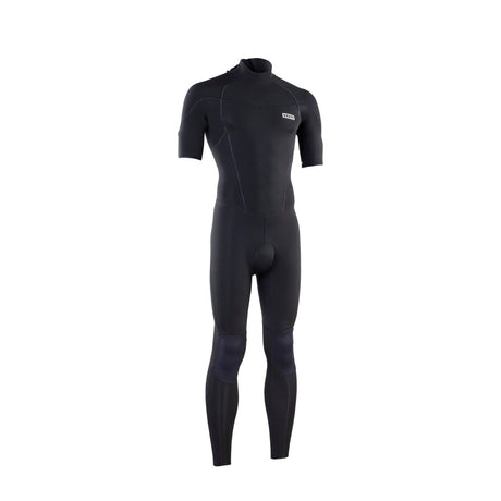 ION Element 2/2 SS Back Zip Neoprenanzug Herren schwarz Kurzarm Frontalansicht