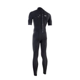 ION Element 2/2 SS Back Zip Herren Neoprenanzug in Schwarz, Rückenreißverschluss, Rückansicht