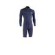 ION Element 2/2 Shorty LS Back Zip 2026 Neoprenanzug in Dunkelblau, Frontansicht, Langarm mit Rückenverschluss