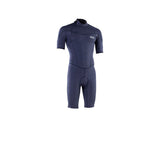 ION Element 2/2 Shorty SS Back Zip 2026 Neoprenanzug in Dunkelblau, Frontalansicht