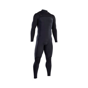 ION Seek Amp 4/3 Front Zip Neoprenanzug schwarz, Frontalansicht