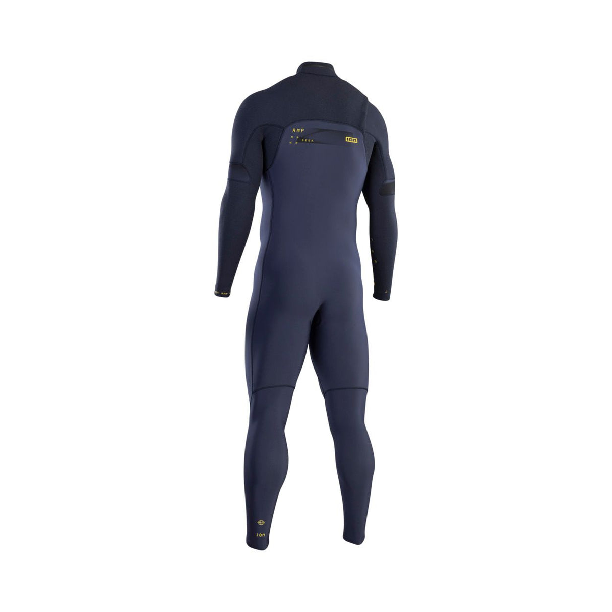 ION Seek Amp 4/3 Front Zip Neoprenanzug in Dunkelblau, Rückansicht
