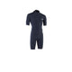 ION Static 2/2 Shorty Back Zip 2026 Neopren-Anzug in Dunkelblau, Frontansicht