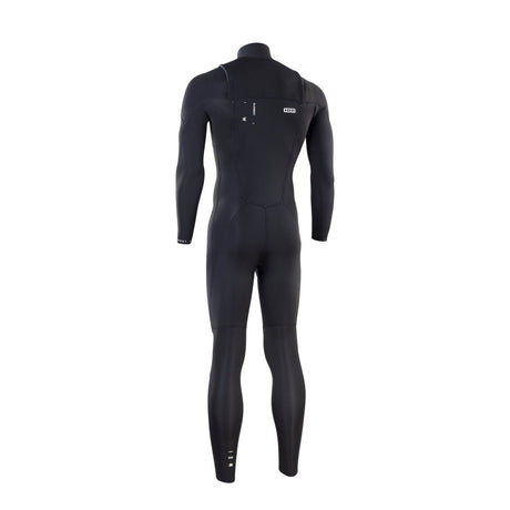 ION Element 4/3 Front Zip 2026 Neoprenanzug schwarz, Frontalansicht, Ganzkörper-Wetsuit mit Reißverschluss