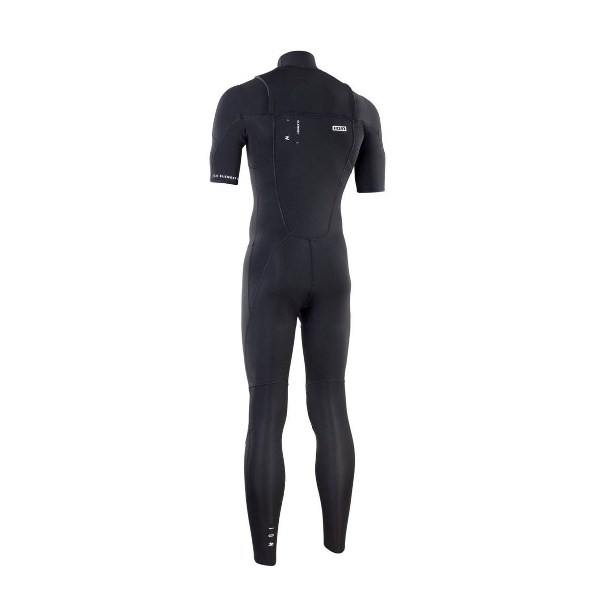 ION Element 2/2 SS Front Zip Neoprenanzug Herren schwarz Frontreißverschluss Rückansicht