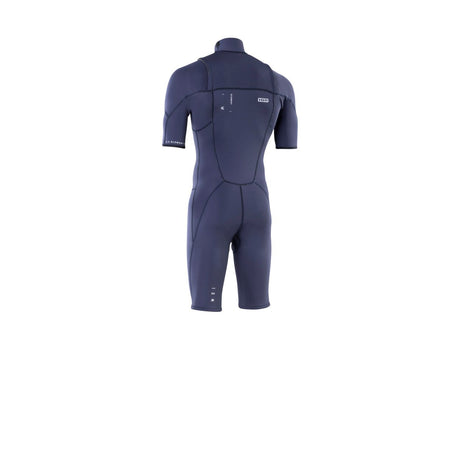 ION Element 2/2 Shorty SS Front Zip Neoprenanzug in Dunkelblau, Rückansicht