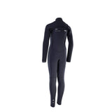 ION Capture Amp 5/4 Front Zip Junior Neoprenanzug in Schwarz, Frontansicht