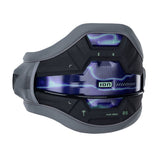 ION Apex Kite Trapez Herren 2026, grau-schwarz mit violettem Innenlayout, Frontansicht