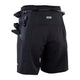 ION B2 2026 Shorts schwarz mit Seitentaschen, Rückansicht