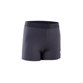 ION Rashguard Shorts Women 2026 Damen-Badeshorts in Dunkelgrau aus schnelltrocknender Materialfrontalansicht