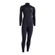 ION Amaze Amp 4/3 Back Zip Neoprenanzug für Damen in Schwarz, Frontalansicht