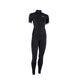 ION Element 3/2 SS Back Zip Neoprenanzug Damen schwarz Kurzarm Frontansicht