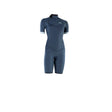 ION Element 2/2 Shorty Back Zip Damen Neoprenanzug in Dunkelblau, Frontalansicht