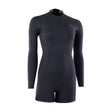 ION Amaze Amp Shorty 2.0 LS Back Zip Damen Neoprenanzug in Schwarz, Frontansicht