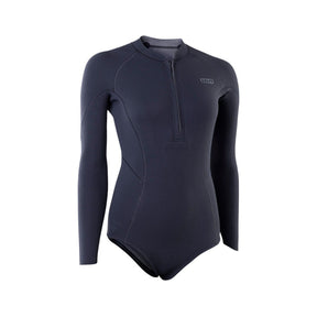 ION Amaze Amp Hot Shorty 2.0 2026 Damen-Neoprenanzug in Dunkelblau, Frontalansicht