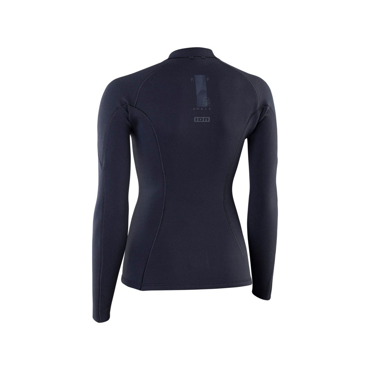 ION Amaze Amp Zip Top 1.5 Damen Neoprenanzug dunkelblau Rückenansicht
