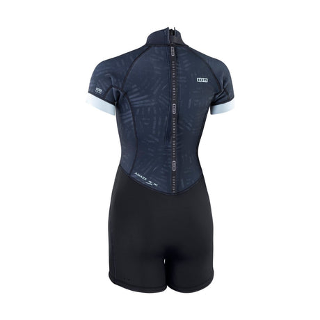 ION Amaze Shorty 2.5 2026 Neoprenanzug dunkelblau schwarz Rückansicht Kurzarm Wassersport