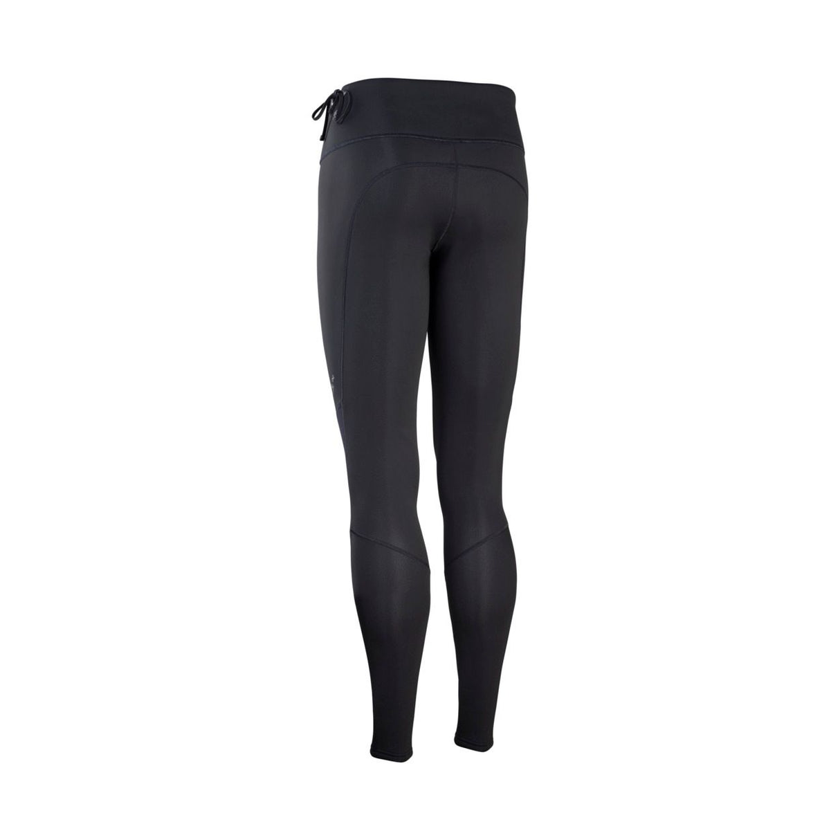 ION Amaze Long Pants 1.5 Women schwarz, Funktionsmaterial, Frontansicht, Sportleggings mit hohem Bund