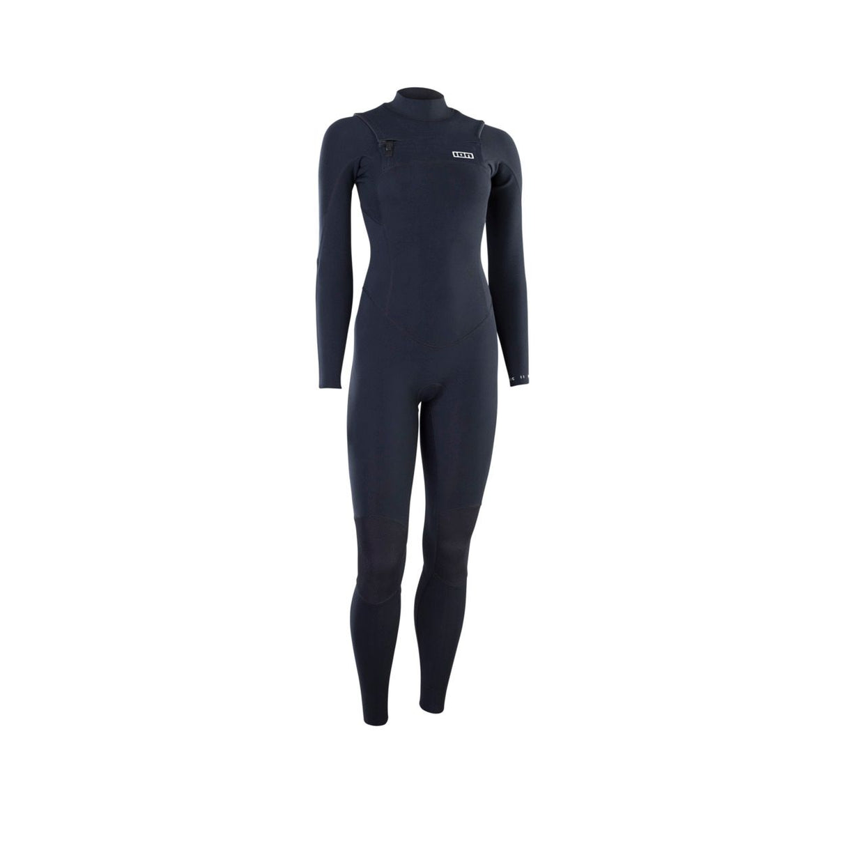 ION Static 3/2 Front Zip Neoprenanzug für Damen in Dunkelblau, Frontreißverschluss, Ganzkörperansicht