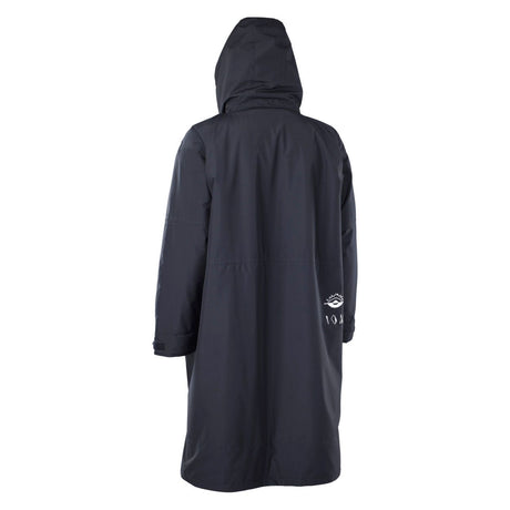 ION Storm Coat Unisex 2026 in Dunkelblau mit Kapuze, Rückansicht
