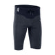 ION Surf Shield Short Tights 2026 in Schwarz-Grau mit Kordelzug, Frontansicht