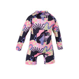 ION Rashguard Toddler LS Baby, mehrfarbig gemustert, Langarm, UV-Schutz, Frontalansicht