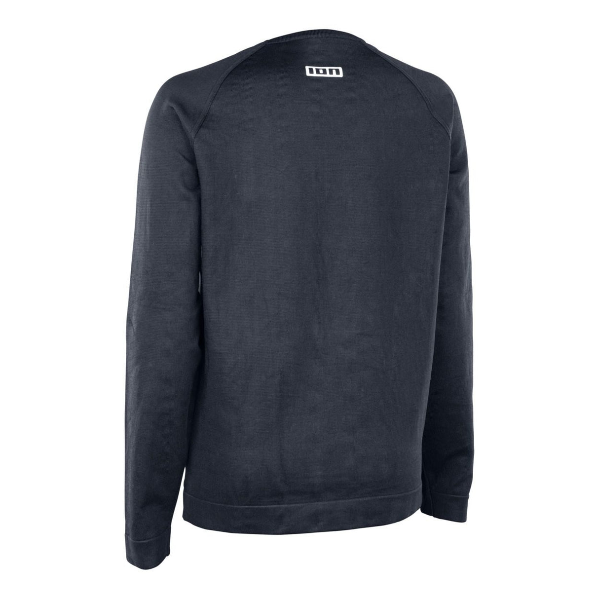 ION Wetshirt LS Surf Shield 2026 Langarmshirt in Dunkelblau, Rückansicht auf weißem Hintergrund